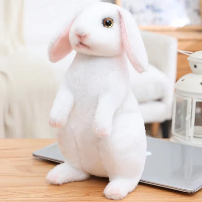 Huge Mini Simulated Animal Dog Rabbit Toys Cute Animal Soft Simulation Doll Easter Birthday Gift Kids Toy Bedroom Decor