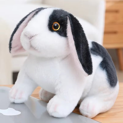 Huge Mini Simulated Animal Dog Rabbit Toys Cute Animal Soft Simulation Doll Easter Birthday Gift Kids Toy Bedroom Decor