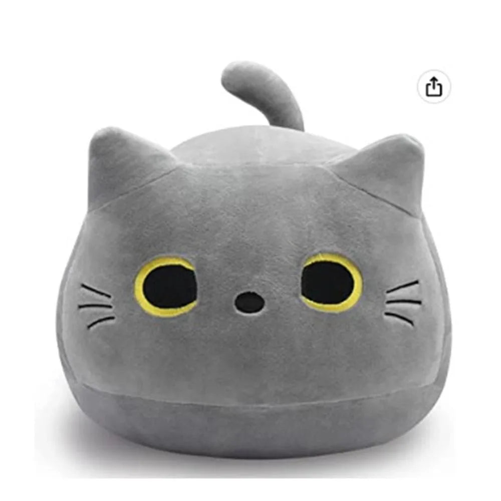 10/30CM Cat Doll Small Pendant Cuddly Pillow Cushion Ins Black Cat Plush Toy Doll for Girl Gift Plushie Stuffed Toys