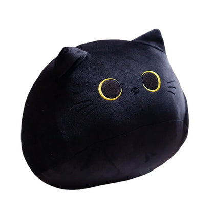 10/30CM Cat Doll Small Pendant Cuddly Pillow Cushion Ins Black Cat Plush Toy Doll for Girl Gift Plushie Stuffed Toys