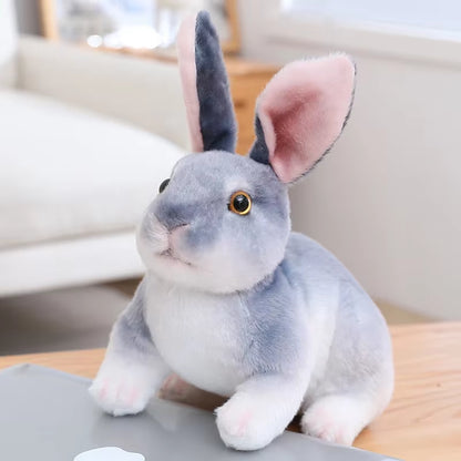 Huge Mini Simulated Animal Dog Rabbit Toys Cute Animal Soft Simulation Doll Easter Birthday Gift Kids Toy Bedroom Decor